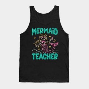 Mermaid Teacher Tank Top